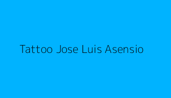 Tattoo Jose Luis Asensio